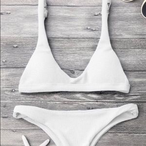 Zaful White Bikini NWT!